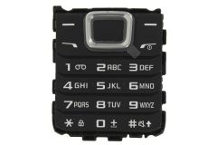 Genuine Samsung E1230 Black Keypad - GH98-21408A