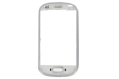 Genuine Samsung Galaxy Fame Lite Duos S6790 Silver Front Frame - GH98-26736A