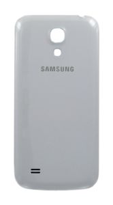 Genuine Samsung Galaxy S4 Mini i9195, i9195i White Frost Battery Cover - GH98-27394B