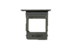 Genuine Samsung Galaxy A8 2018 SM-A530 Dual Sim Black Sim Tray - GH98-42520A