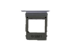 Genuine Samsung Galaxy A8 2018 SM-A530 Dual Sim Orchid Grey Sim Tray - GH98-42520B