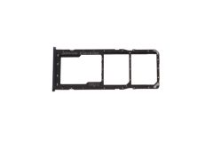 Official Samsung A7 A750 Black Sim Tray / Holder - GH98-43634A