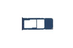Official Samsung A7 A750 Blue Sim & Memory Card Tray / Holder - GH98-43635D