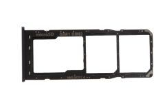 Genuine Samsung Galaxy A10 Dual Sim SM-A105 Black Sim Card Tray - GH98-44169A