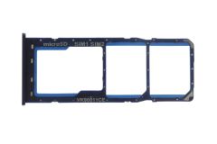 Genuine Samsung Galaxy A10 Dual Sim SM-A105 Blue Sim Card Tray - GH98-44169B