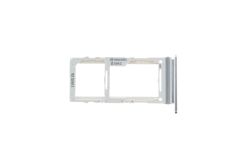 Official Samsung Galaxy Note 10+ SM-N975  Aura Glow / Silver Dual Sim Tray / Holder - GH98-44506C