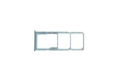 Genuine Samsung Galaxy A71 SM-A715 Blue Sim & Memory Card Tray / Holder - GH98-44757C