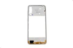 Official Samsung Galaxy A30s SM-A307 White Middle Frame - GH98-44765D