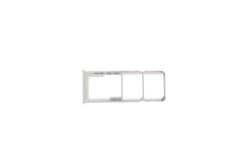Official Samsung Galaxy A21s SM-A217 White Sim & Memory Card Tray / Holder - GH98-45392B