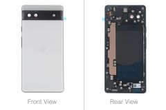 Official Google Pixel 6A Chalk Battery Cover - G949-00250-01