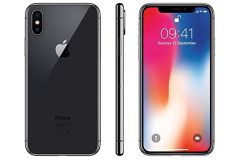Apple iPhone X 64GB Space Grey Sim Free / Unlocked Mobile Phone - C-Grade