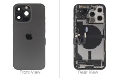 Official Apple iPhone 13 Pro Graphite Battery Cover (OEM Pulled)