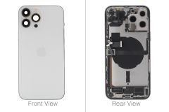 Official Apple iPhone 13 Pro Max Silver Battery Cover (OEM Pulled)