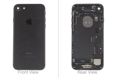 Pre-Owned - Official Apple iPhone 7 Black Matte Rear / Battery Cover