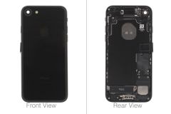 Official Apple iPhone 7 Jet Black Gloss Battery Cover (OEM Pulled)