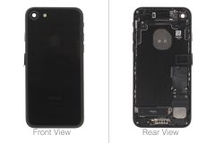 Official Apple iPhone 7 Plus Jet Black Gloss Battery Cover (OEM Pulled)