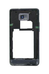 Genuine Samsung i9105P Galaxy S2 Plus Blue Middle / Rear Cover - GH98-25681A