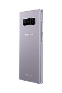 Official Samsung Galaxy Note 8 Orchid Grey Clear Cover Case - EF-QN950CVEGWW