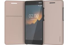 Official Nokia 7.1 2018 Grey Entertainment Flip Cover / Case - 8P00000042