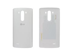 Genuine LG G3 D850, D855, LS990 White Battery Cover with NFC Antenna - ACQ87482401