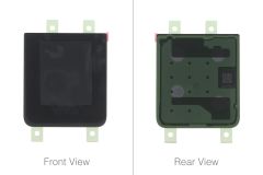 Pre Owned - Official Samsung Galaxy Z Flip 4 5G SM-F721 Grey Rear / Battery Cover - GH82-29298A